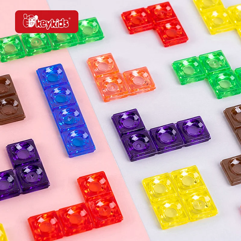 Montessori Puzzle 3D Wooden Transparent Brain Toy for Kids W14A395